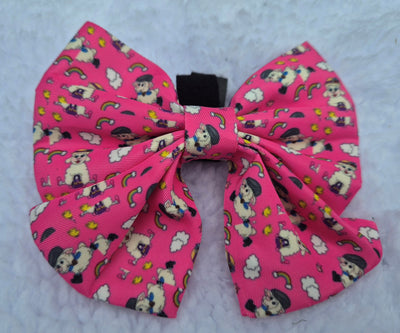 The one with the sheep sailor bow pink