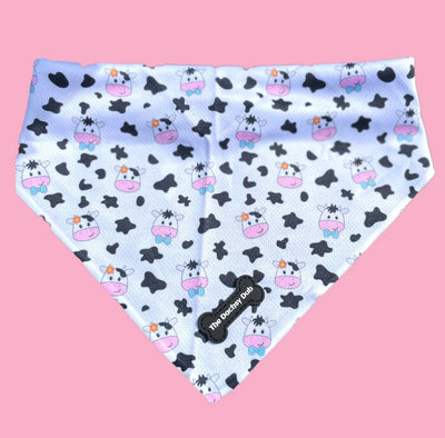 The one with the cows cooling bandana