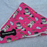 The one with the sheep bandana pink