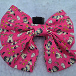 The one with the sheep sailor bow pink