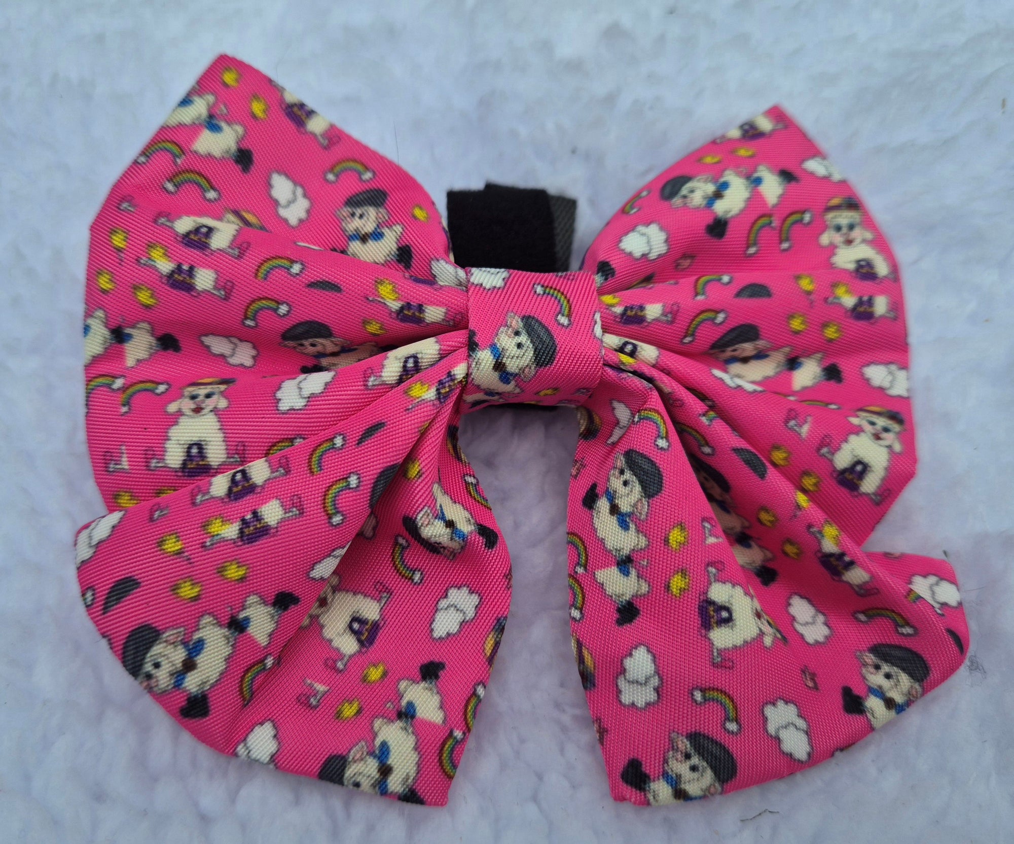 The one with the sheep sailor bow pink