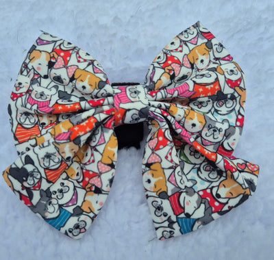 The one with the dogs sailor bow