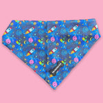 The one with the space ships cooling bandana