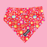 The one with the smiley faces cooling bandana