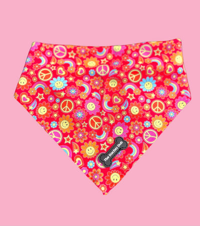 The one with the smiley faces cooling bandana