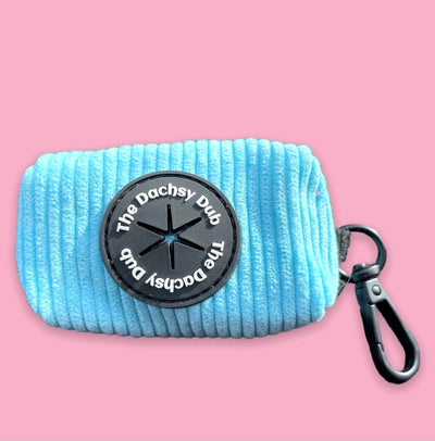 The blue cord poo bag