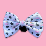 The one with the cows bow tie