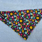 The one with the rainbows bandana