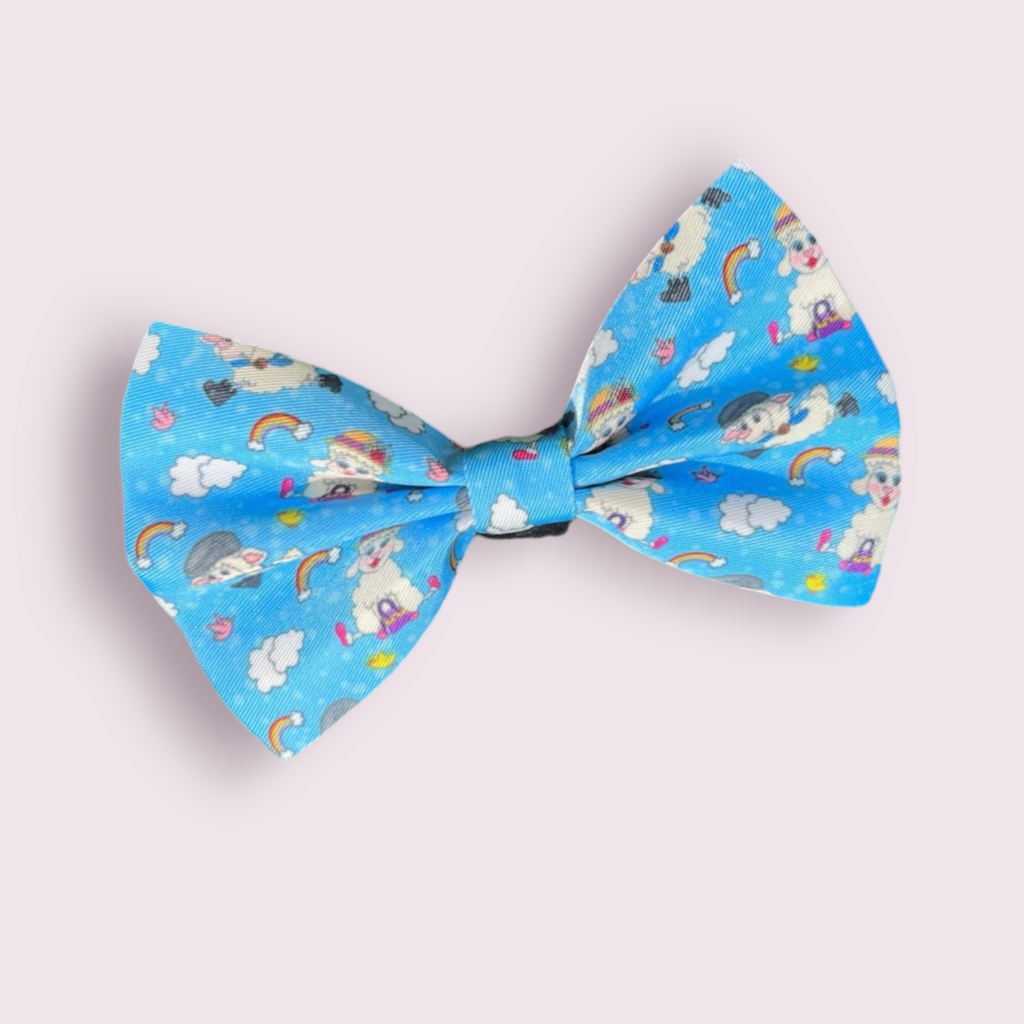 The one with the sheep bow tie